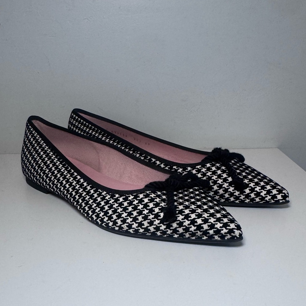 Pretty Ballerinas Houndstooth Pointed Flats